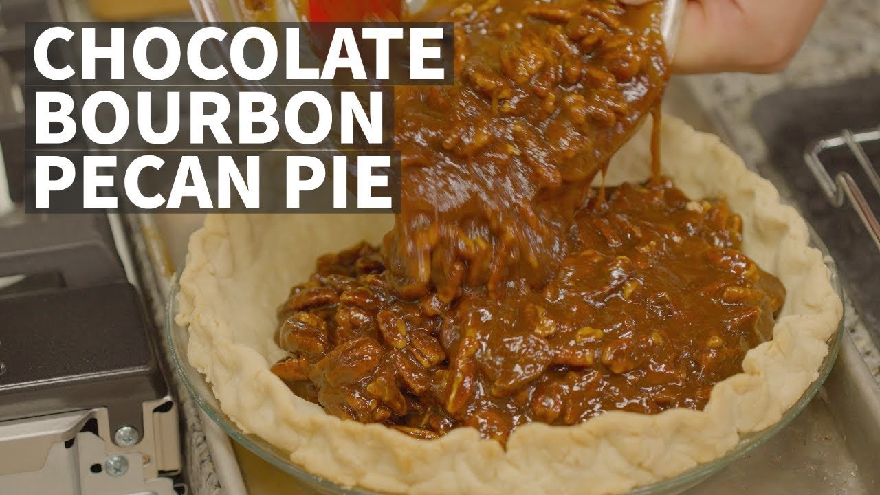 Chocolate Bourbon Pecan Pie from New Orleans